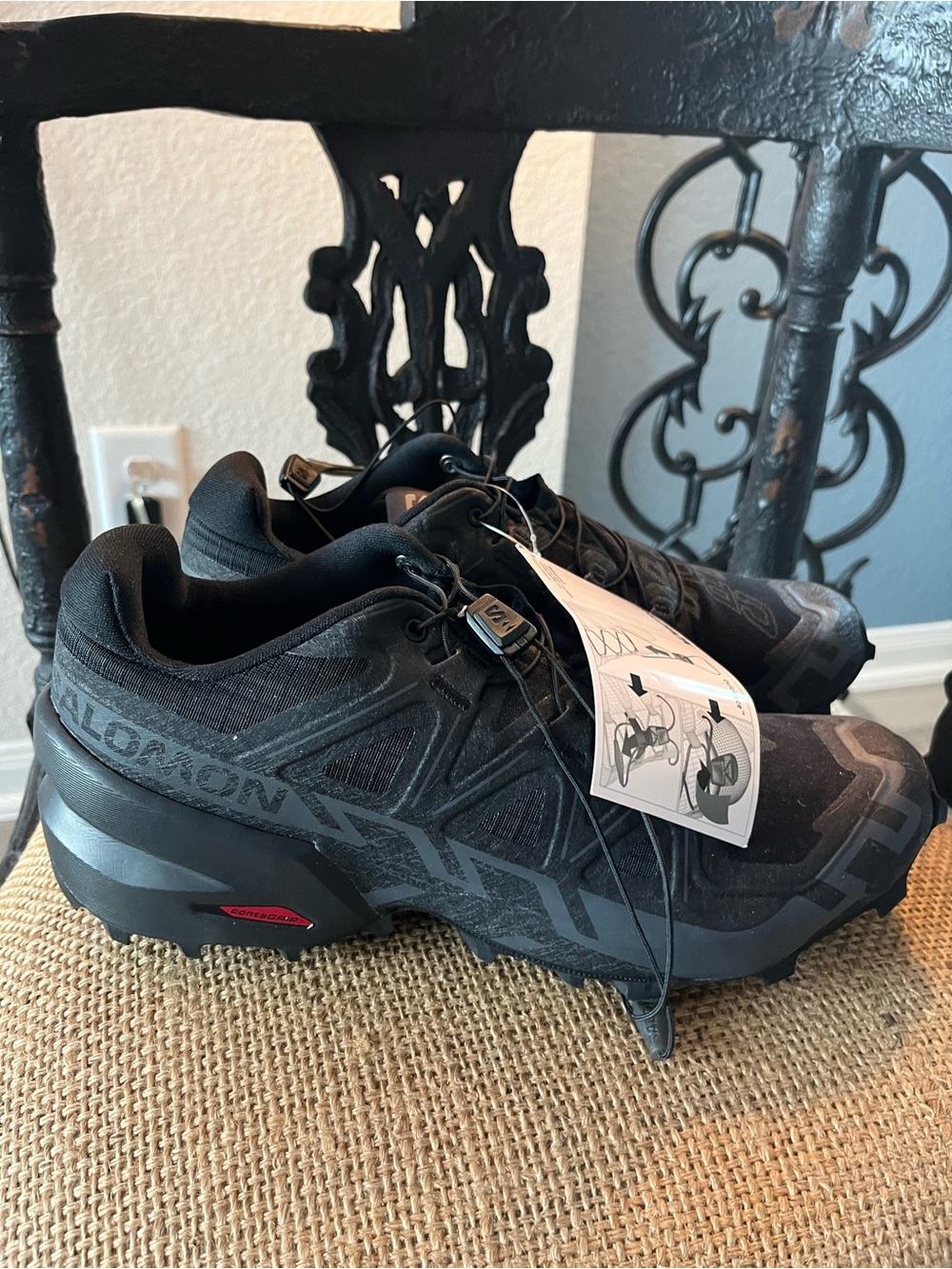 Salomon Men’s Black Trail Running Shoes - Picture 4 of 9